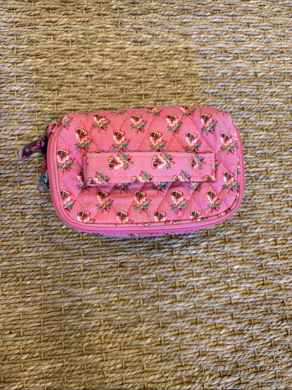Vera Bradley Quilted Jewelry Organization Travel Case - Picture 2 of 5